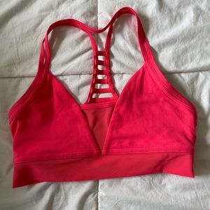 Lorna Jane hot pink sport bra